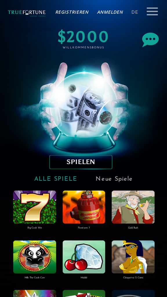 TrueFortune  Casino Site