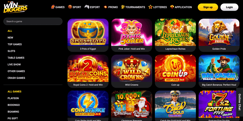 Win Diggers Casino Testimonial